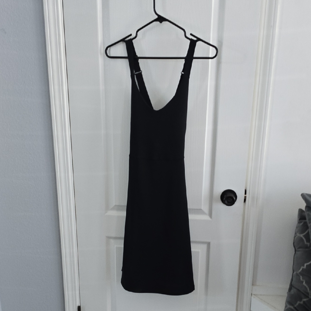 Skechers Black V-Neck Tennis Dress